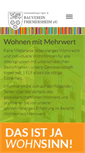 Mobile Screenshot of bauverein-friemersheim.de